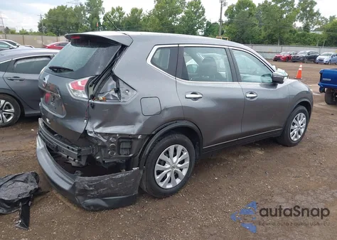 2015 Nissan Rogue S from USA, damaged, VIN KNMAT2MTXFP507371